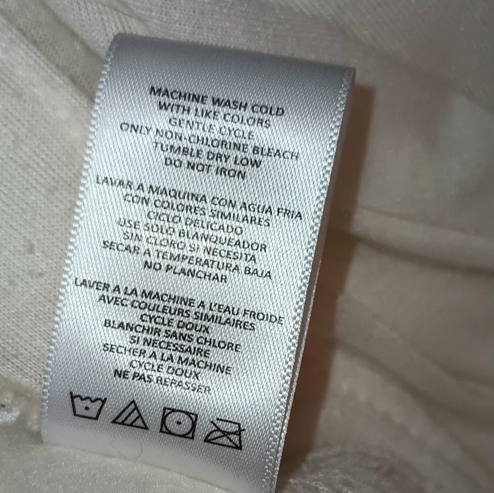 Calvin Klein Cream Teddy Fleece‎ Jacket M